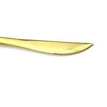 Load image into Gallery viewer, Royal 18/10 Stainless Steel 20-Piece Gold Cutlery