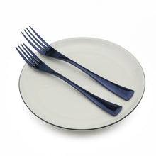 Load image into Gallery viewer, Shiny Blue Cutlery Stainless Steel Dinnerware