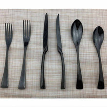Load image into Gallery viewer, Shiny Blue Cutlery Stainless Steel Dinnerware
