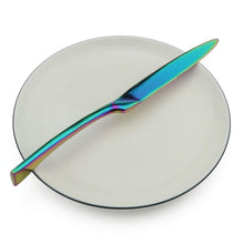 Load image into Gallery viewer, Shiny Blue Cutlery Stainless Steel Dinnerware