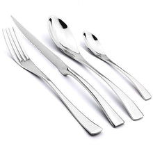 Load image into Gallery viewer, Stylish Blue Flatware Dinnerware Stainless Steel Cutlery Set