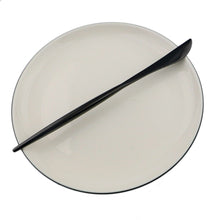 Load image into Gallery viewer, Luxury Black Rainbow Dinnerware Tableware Set Stainless Steel