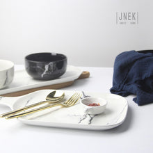 Load image into Gallery viewer, European Style Marble Pattern Ceramic Tableware