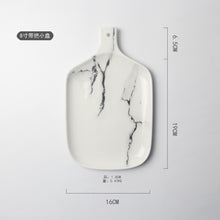 Load image into Gallery viewer, European Style Marble Pattern Ceramic Tableware